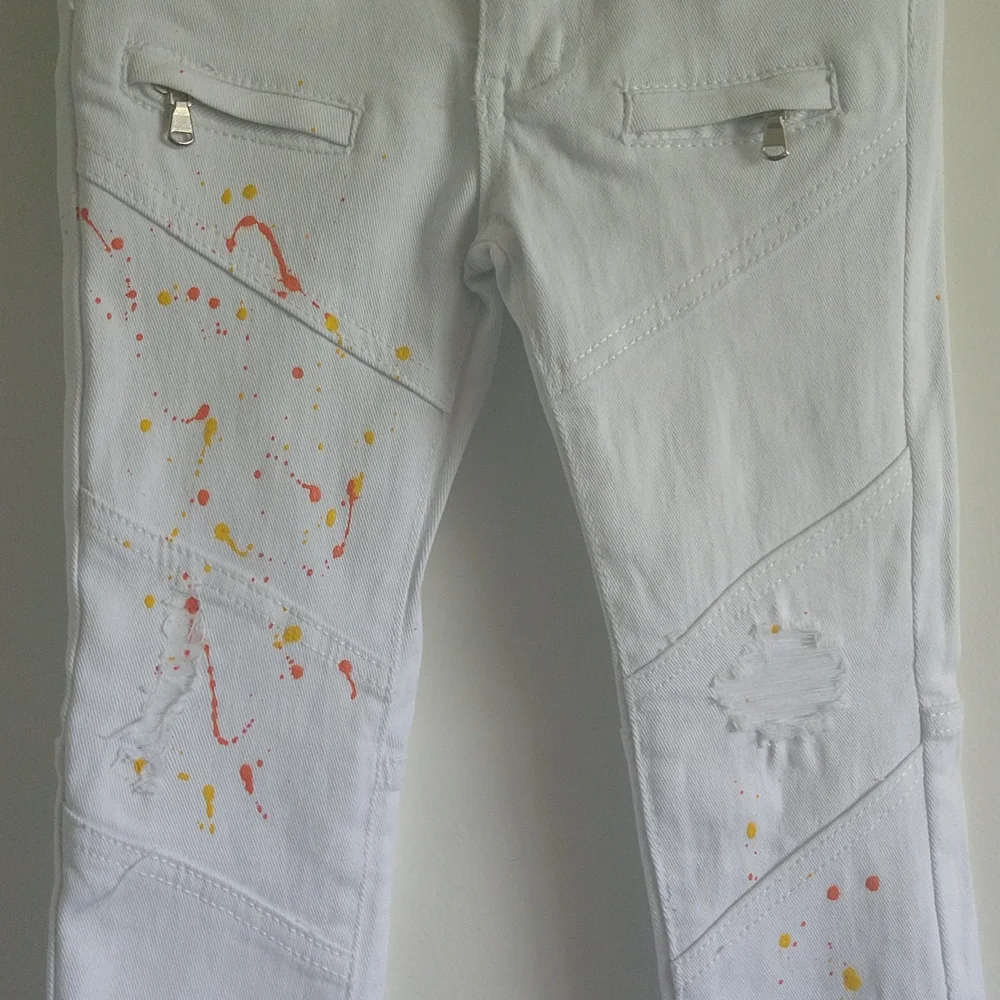 California republic ripped  jeans  boy size 7 - Picture 3 of 4